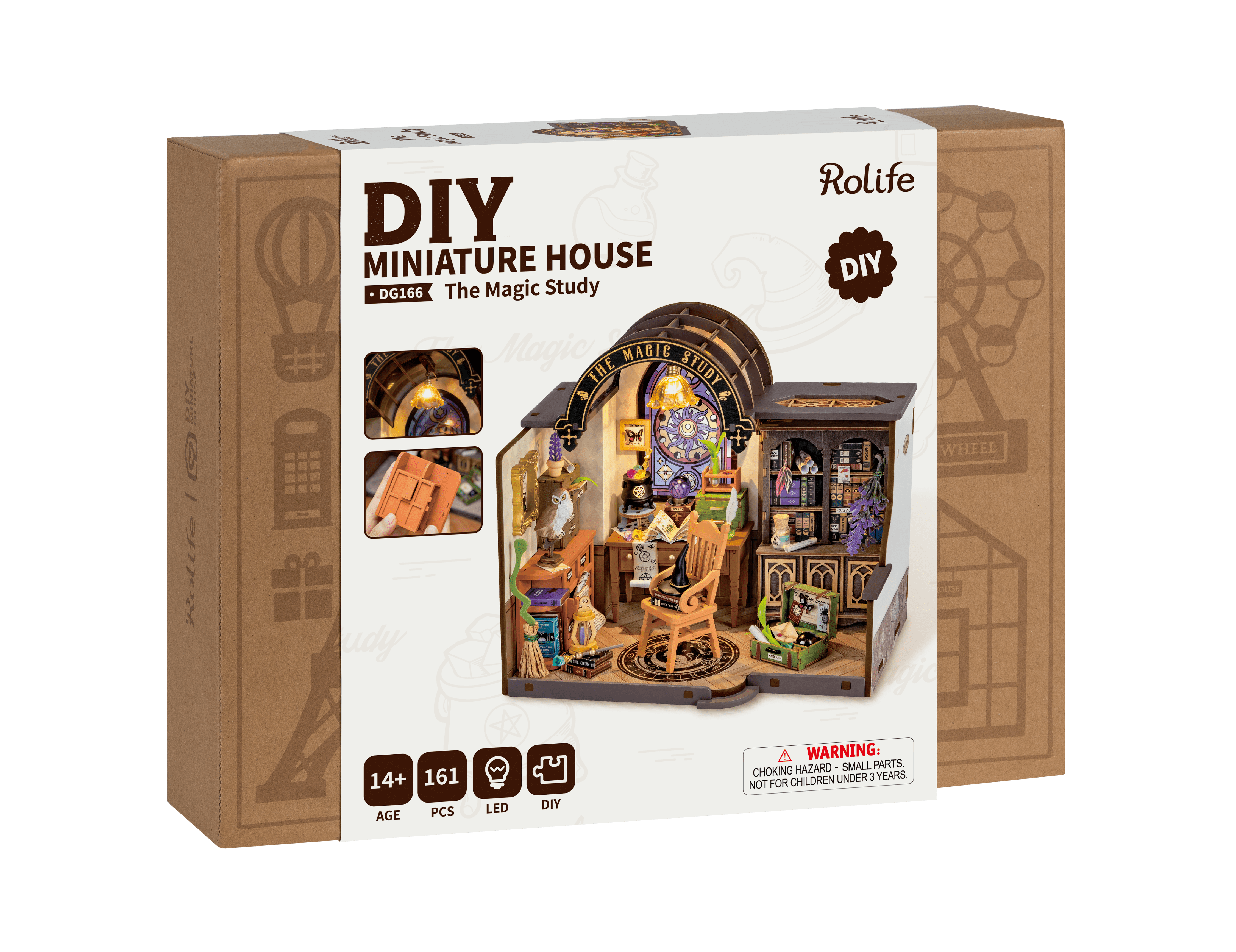 Book Nook / Miniaturhaus "The Magic Study" von Rolife
